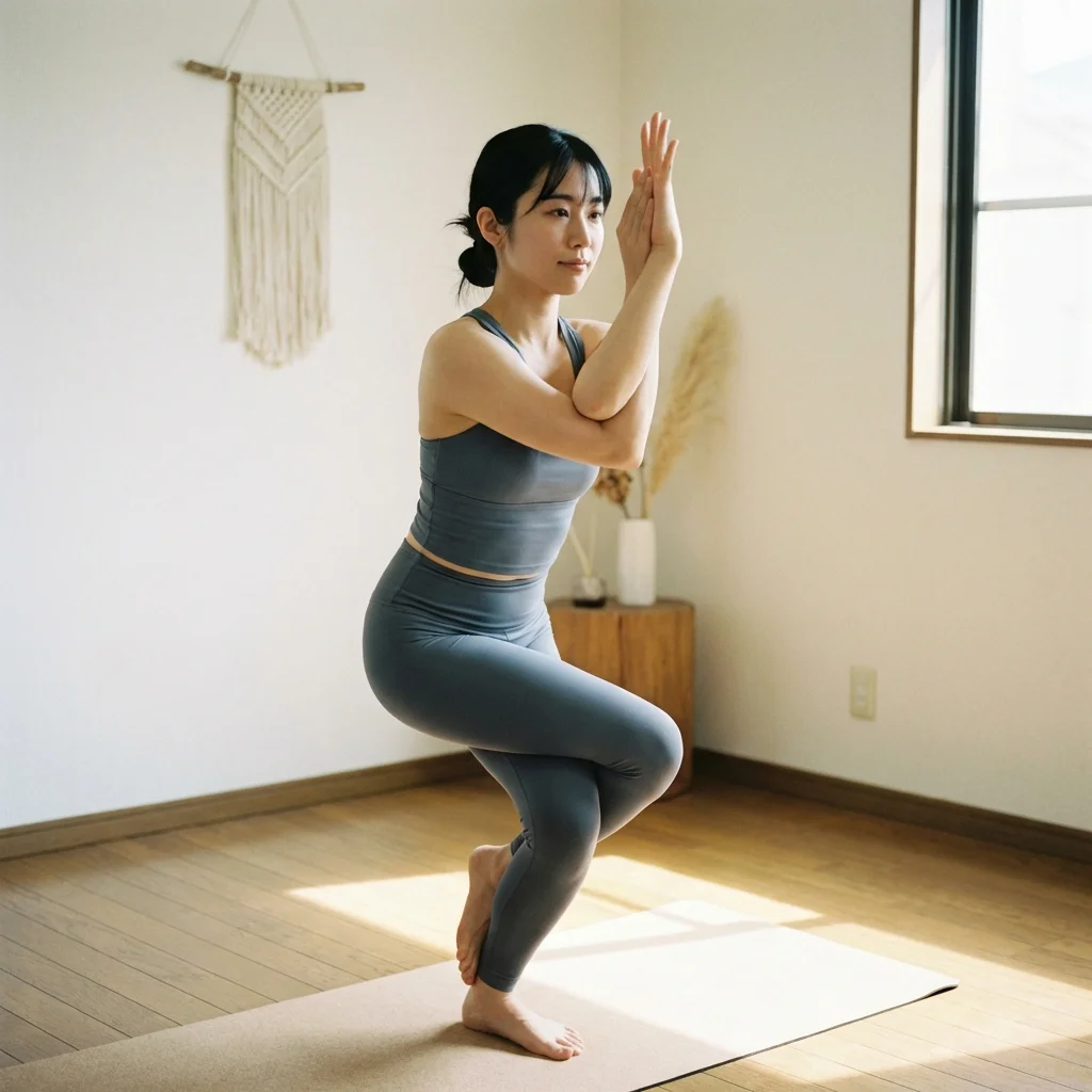 オンラインでヨガ資格を学ぶ日常の様子