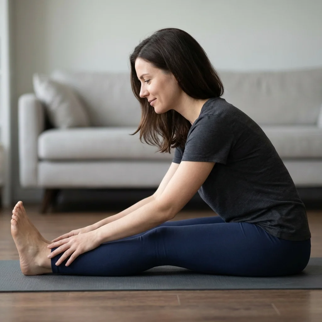 ヨガ資格の学び方として座学と実技を並行して学ぶ女性の様子