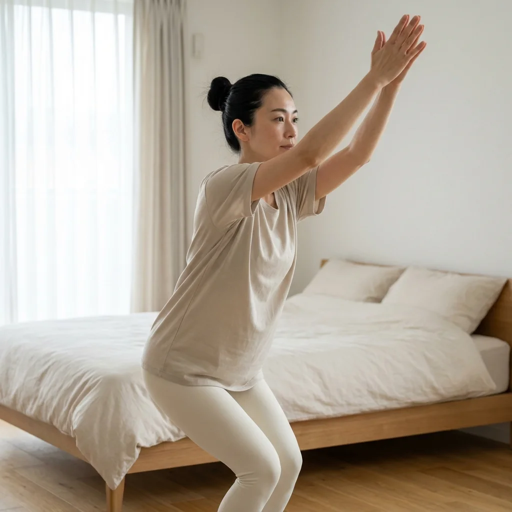 ヨガスクールの学び方を比較検討する様子