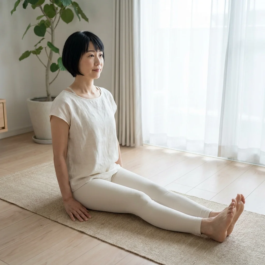 RYT200経験者がヨガの解剖学を学び直している場面