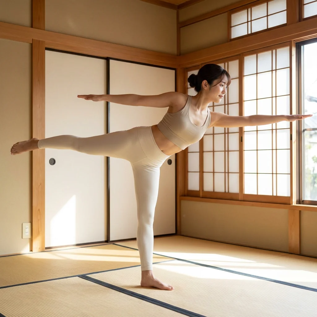 ヨガインストラクターとして指導する女性のイメージ