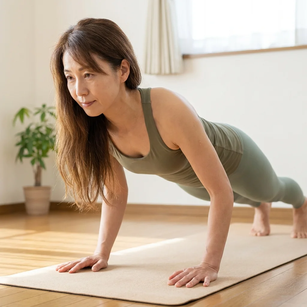 ヨガ資格講座でオンライン講義を受けながらメモを取る様子